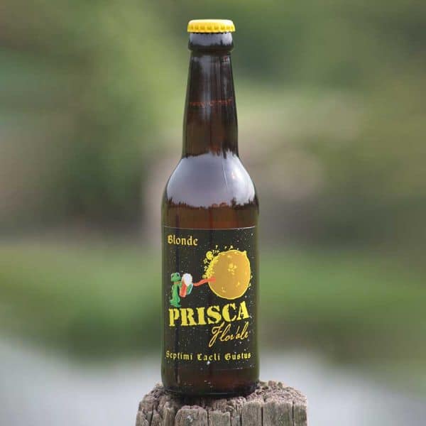 Bière artisanale blonde Flo'Ale de la Brasserie Prisca